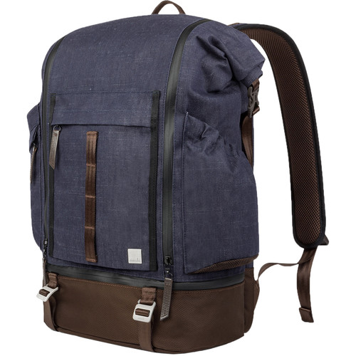 Moshi Captus Rolltop Backpack (Denim Blue)