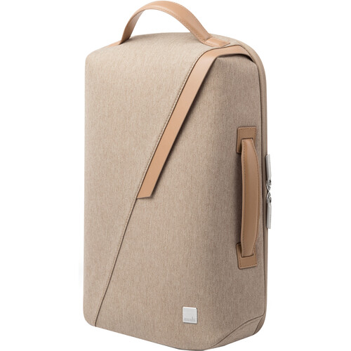 Moshi Muto Three-Way Convertible Backpack (Coastal Beige)