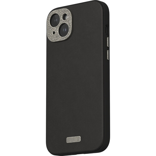 Moshi Napa MagSafe Case for iPhone 15 Plus (Midnight Black)