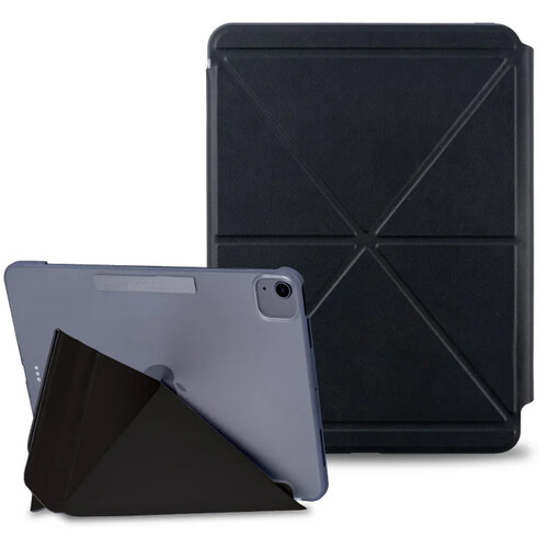 Moshi VersaCover Case for 11" iPad Air M2/M3 and 10.9" iPad Air 4th/5th Gen (Charcoal Black)
