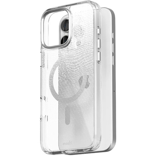 Moshi iGlaze Case for iPhone 16 Pro (Mist White)
