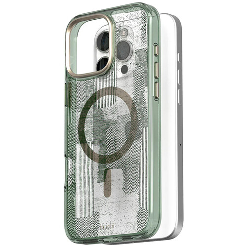 Moshi iGlaze Case for iPhone 16 Pro (Sunlit Green)