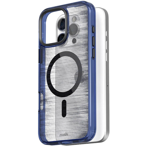 Moshi iGlaze Case for iPhone 16 Pro (Dusk Indigo)