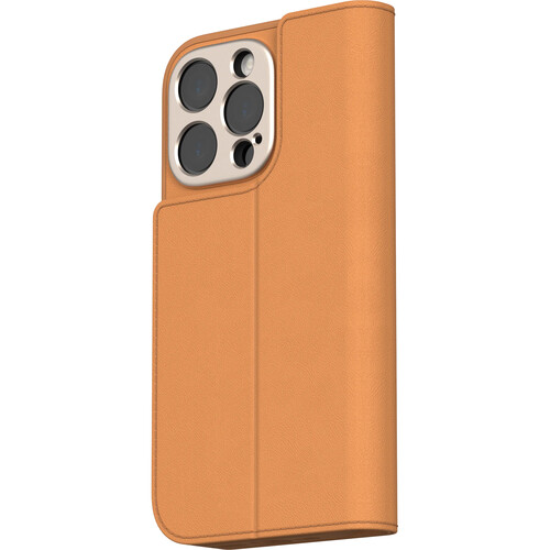 Moshi Overture Magnetic Folio Case for iPhone 16 Pro (Caramel Brown)