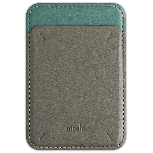 Moshi Magnetic Slim Phone Wallet (Sagebrush Green)