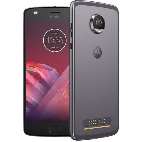 moto z2 play ルナグレー 国内版 Moto Moto Z2 Play 64GB Smartphone 01144NARTL B&H Photo Video