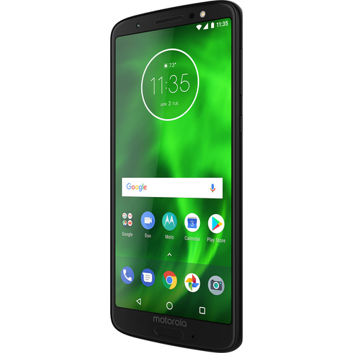 Moto G6 32GB Smartphone (Unlocked, Black)