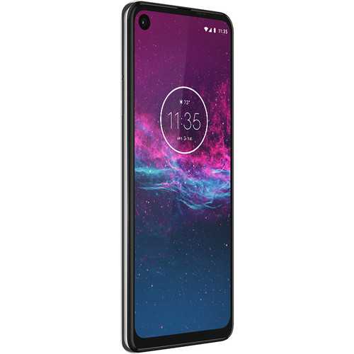 Moto one action 128GB Smartphone (Pearl White)