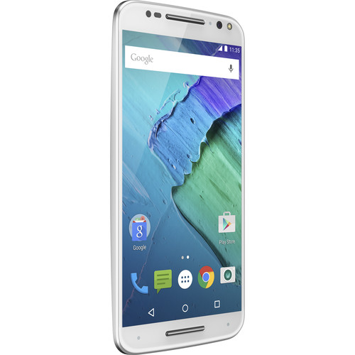 Moto X Pure Edition 64GB Smartphone (Unlocked, White/Bamboo)