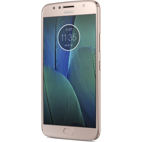 Moto G5S Plus XT1806 64GB Smartphone (Unlocked, Blush Gold)