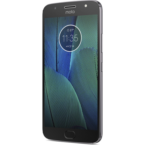 Moto G5S Plus XT1806 32GB Smartphone (Unlocked, Lunar Gray)