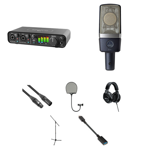 MOTU M4 Home Vocal Recording Kit
