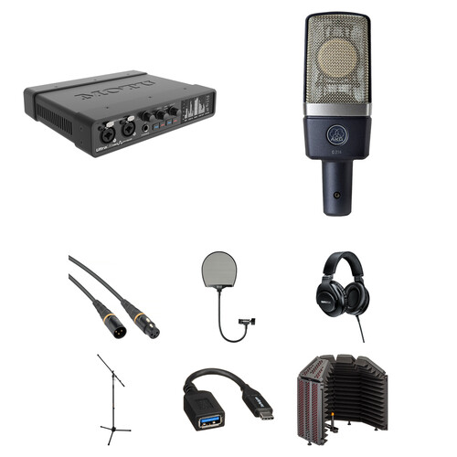 MOTU UltraLite-mk5 USB-C Audio/MIDI Interface with Voiceover Kit