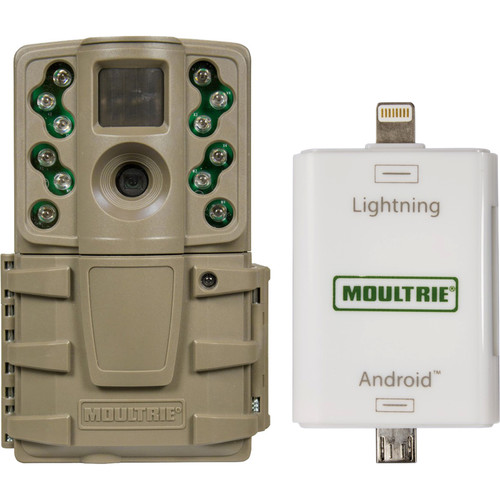 Moultrie A-20 Mini Digital Game Camera and Smartphone SD Card Reader Kit