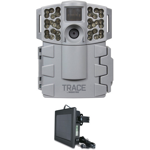 Moultrie TRACE Premise Pro Digital Surveillance Camera & Solar Panel Kit