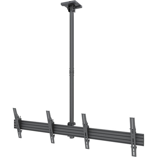 Mount-It! PRO Dual-Screen Ceiling Mount (Side-by-Side)
