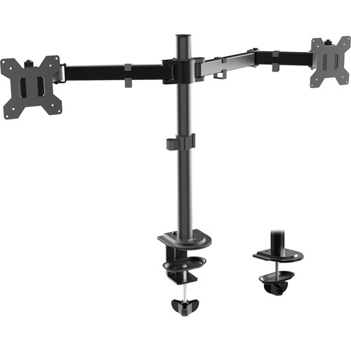 Mount-It! Full Motion Dual Monitor Desk Mount for 13-32" Monitors