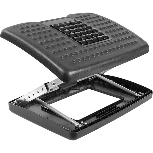 Mount-It! Under Desk Adjustable Footrest with Massaging Rollers