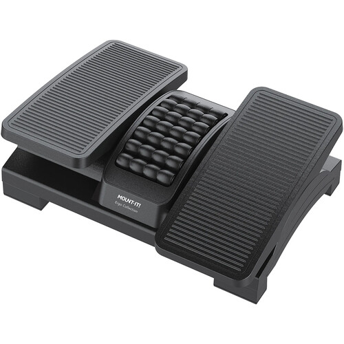 Mount-It! Dual-Pedal Ergonomic Footrest