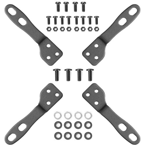 Mount-It! Vesa Mount Adapter Kit Converts VESA 75x75mm and 100x100mm to 200x200mm and 200x100mm