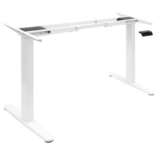 Mount-It! Electric Standing Desk Base with Dual Motors (White)