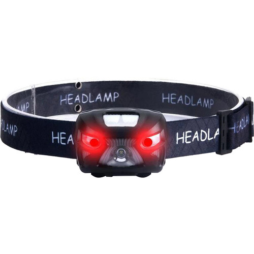 Move Shoot Move Astrophotography Headlamp with Independent Red LED