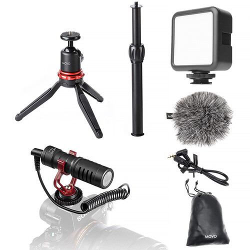 Movo Photo CamSK Video Starter Kit for DSLR and Mirrorless Cameras