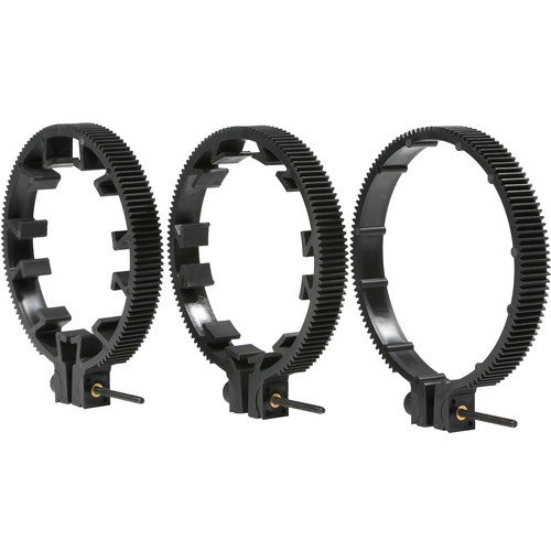 Movo Photo FR3 3-Piece Follow Focus Lens Gear Ring Set