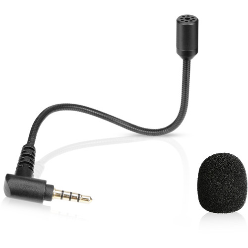 Movo Photo Flexible Gooseneck Smartphone Microphone