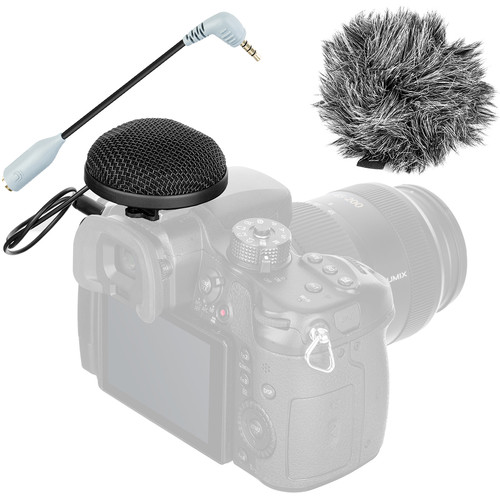 Movo Photo VXR20 Omnidirectional Condenser Video Microphone (Black)