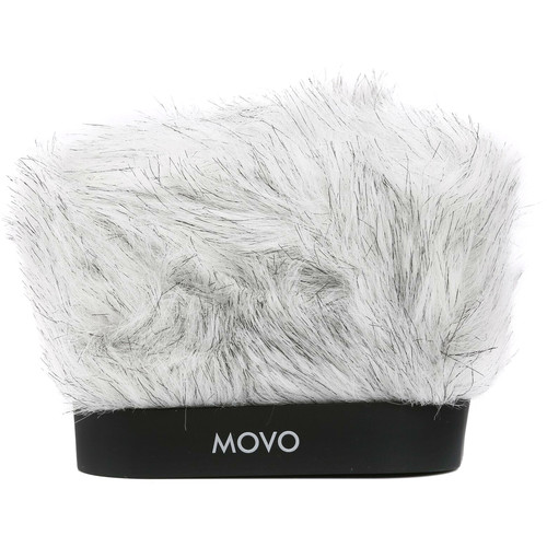 Movo Photo WS-R30 Furry Rigid Windscreen for Zoom H4n/H5/H6, Tascam DR-40/DR-100MKII & Sony PCM-D50