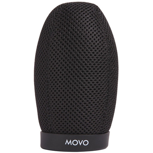 Movo Photo WST100 Ballistic Nylon Windscreen for Shotgun Mics up to 3.1" Long & 18-24mm Diameter