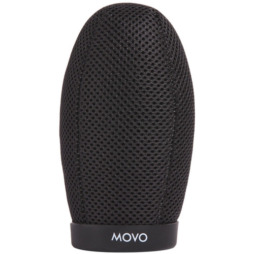 Movo Photo WST120 Ballistic Nylon Windscreen for Shotgun Mics up to 3.9" Long & 18-24mm Diameter