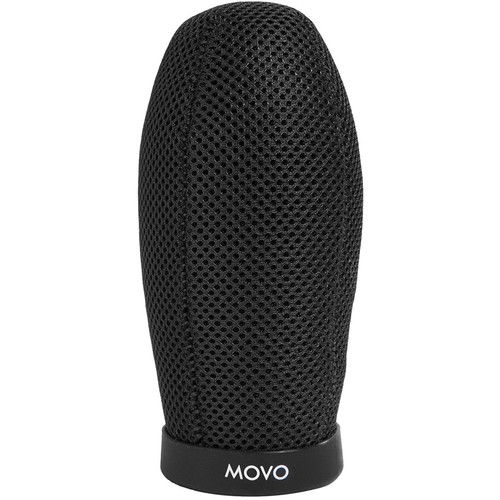 Movo Photo WST140 Ballistic Nylon Windscreen for Shotgun Mics up to 4.7" Long & 18-24mm Diameter