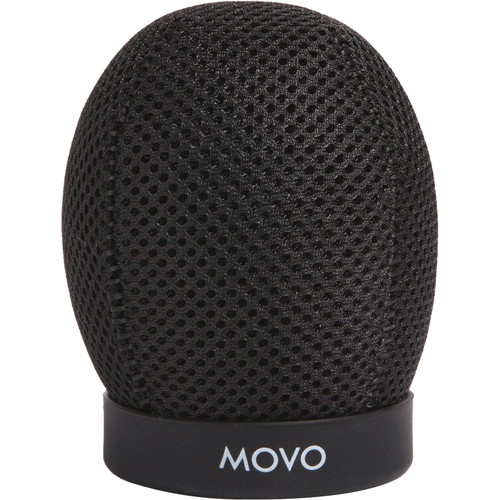 Movo Photo WST50 Ballistic Nylon Windscreen for Shotgun Mics up to 1.2" Long & 18-24mm Diameter