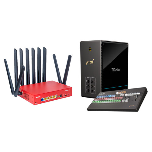 MR-NET Cellular Bonding Gateway Kit with TriCaster Mini X HDMI Bundle