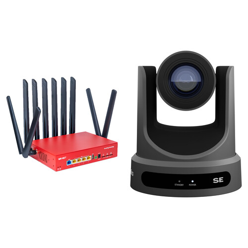 MR-NET Cellular Bonding Gateway Kit with Move SE SDI/HDMI/USB/IP PTZ Camera