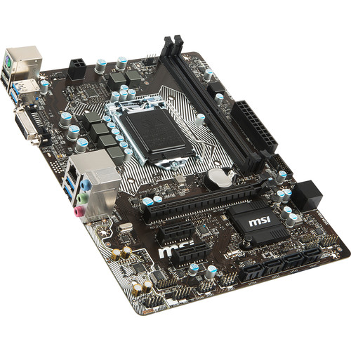 MSI B150M PRO-D LGA 1151 Micro-ATX Motherboard B150M PRO-D B&H