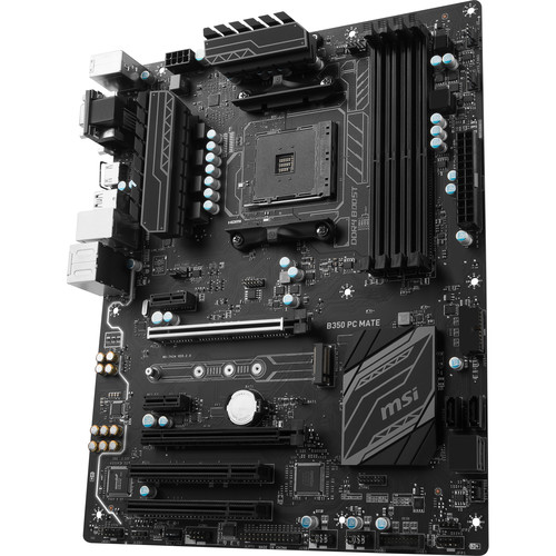 MSI B350 PC Mate AM4 ATX Motherboard