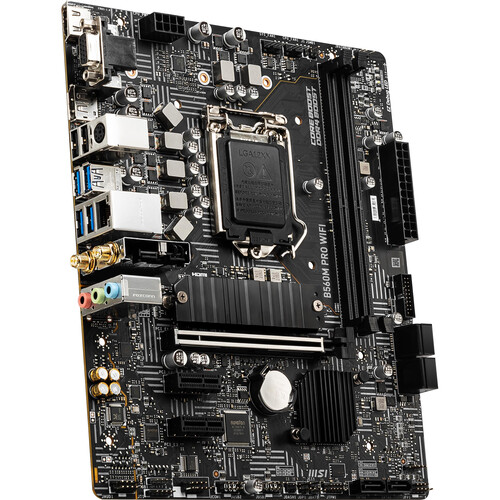 MSI B560M PRO WIFI LGA 1200 Micro-ATX Motherboard B560M PRO WIFI