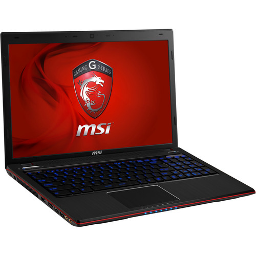 MSI GE60 2OE-003US 15.6" Gaming Laptop Computer (Black/Red)
