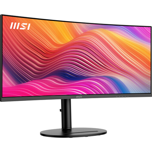 MSI Modern MD342CQP 34" 1440p HDR 120 Hz Ultrawide Curved Monitor Kit (Black, 5-Pack)