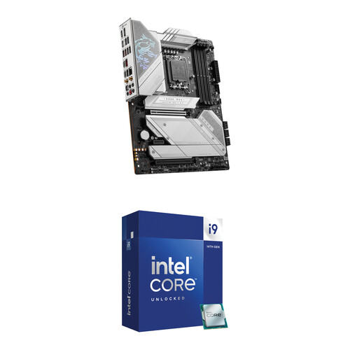 MSI MPG Z790 EDGE TI MAX WIFI ATX Gaming Motherboard & Intel Core i9-14900K 3.2 GHz 24-Core Processor