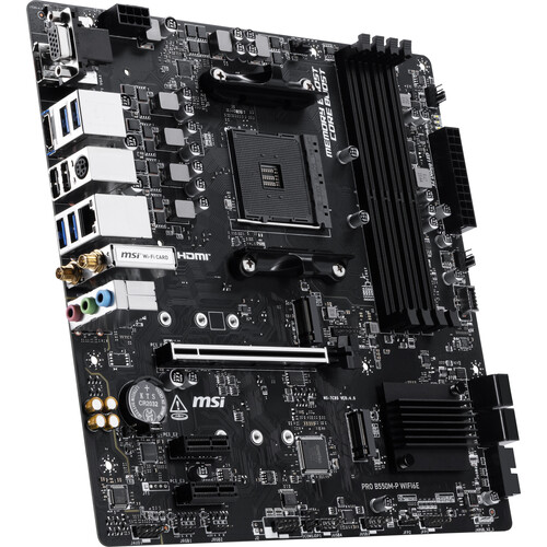 MSI PRO B550M-P WIFI6E AM4 mATX Motherboard