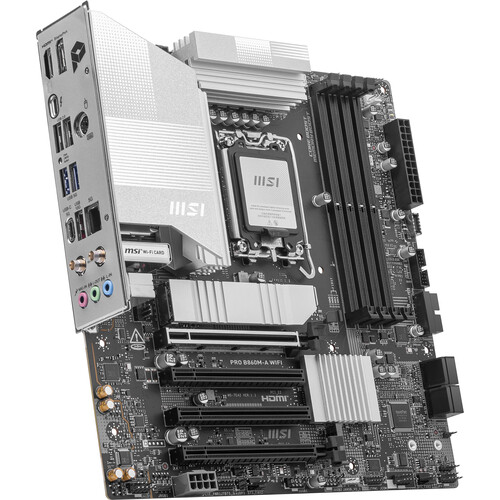 MSI PRO B860M-A WIFI LGA 1851 mATX Motherboard B860MAWIFI B&H