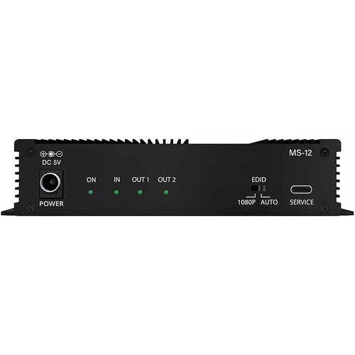 MSolutions MS-12 1x2 4K60 HDMI Splitter