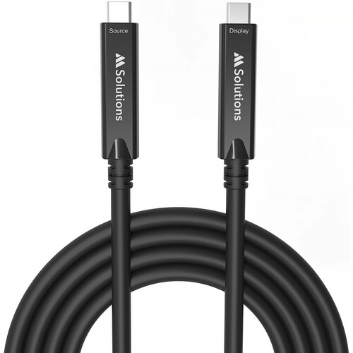 MSolutions 60W USB-C to USB-C AOC Cable (49.2')