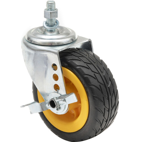 MultiCart 5 x 2" Ground Glider Caster with Brake (2-Pack)