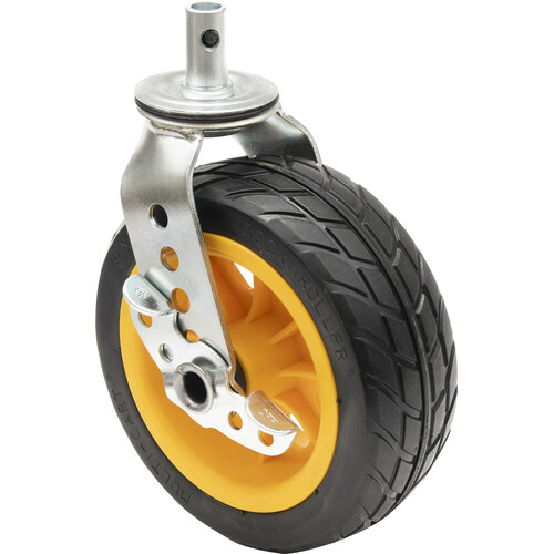 RockNRoller Multi-Cart 8 x 3" Ground Glider Caster with Brake (2-Pack)