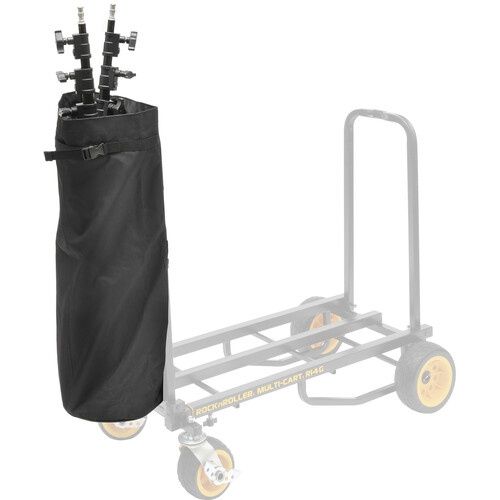 RockNRoller Multi-Cart Handle Bag with Rigid Bottom for R14/R16/R18 Multi-Cart (Black)